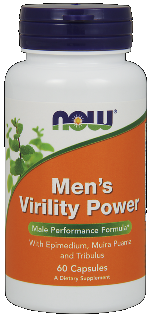Men's Virility Power (60 Caps) NOW Foods